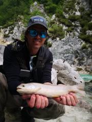 little Soca marble trout
